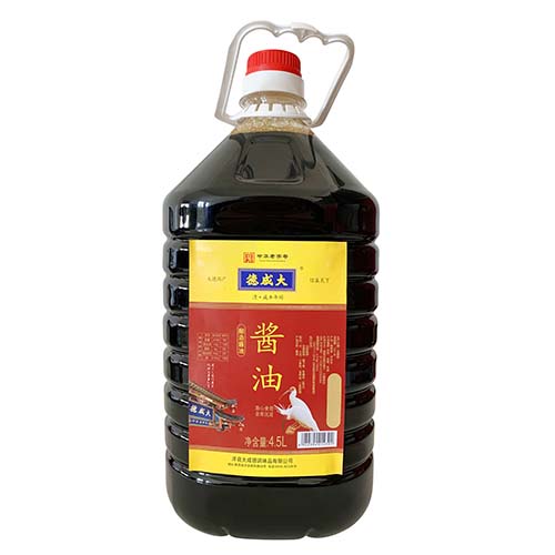 【厂家招商】大咸德酿造酱油4.5L装